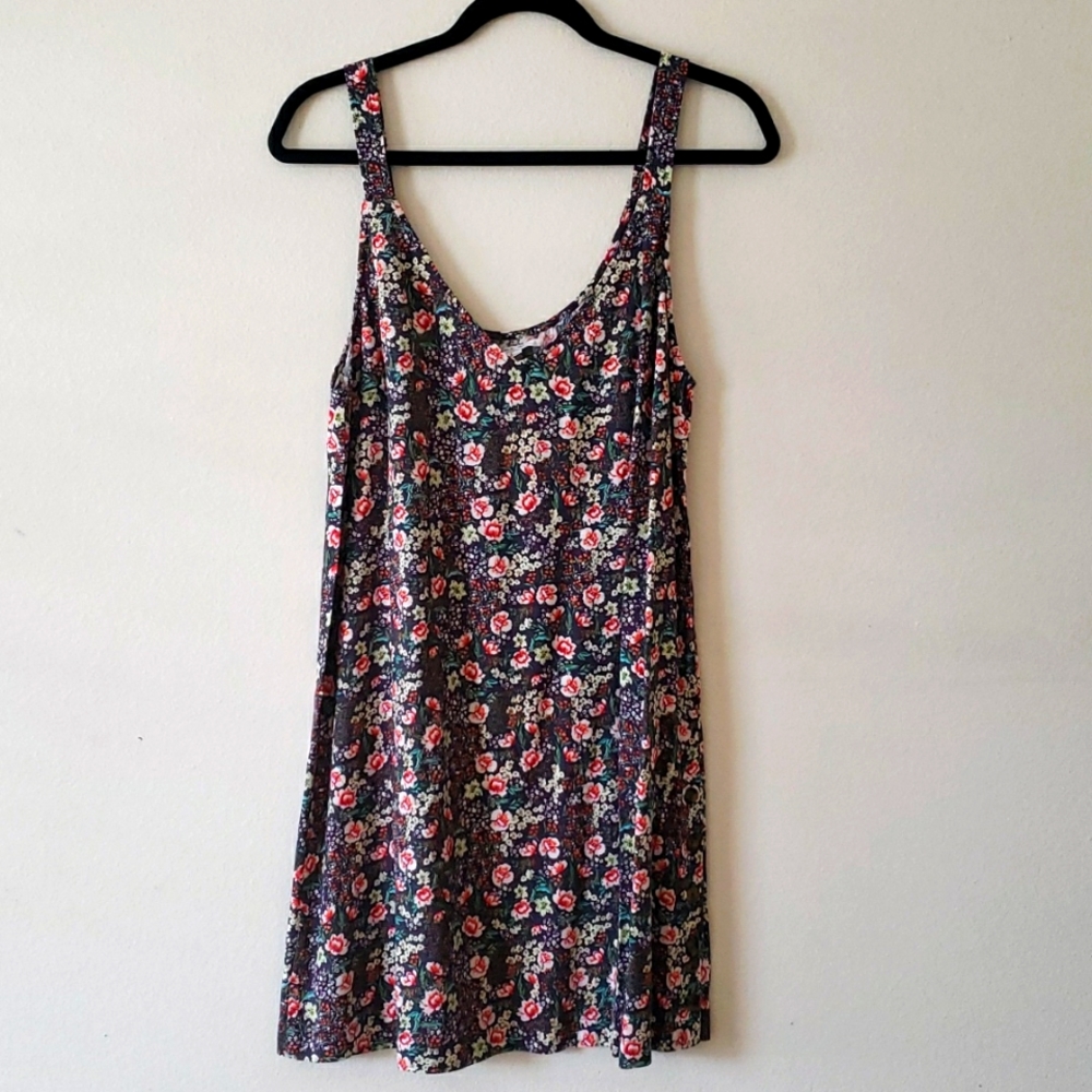 Floral mini dress